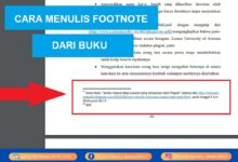 Cara Menulis Footnote Dari Skripsi Online